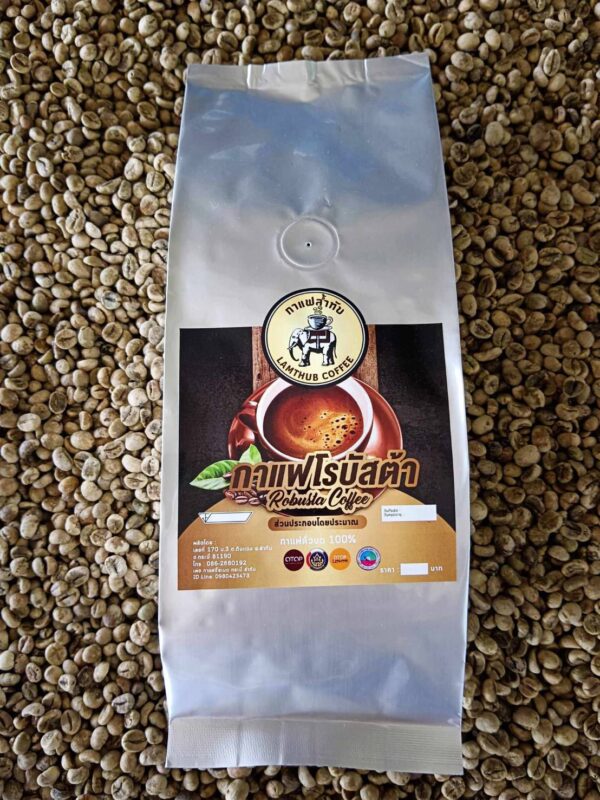 Roasted Robusta, medium-dark roast